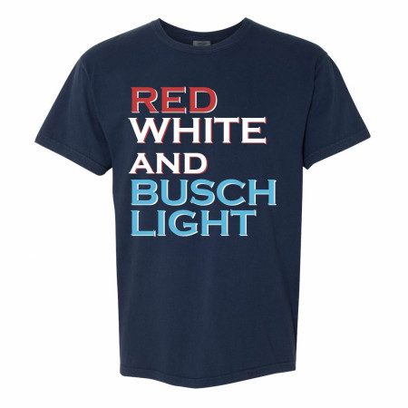 Busch Light Red White and Busch Light T-Shirt